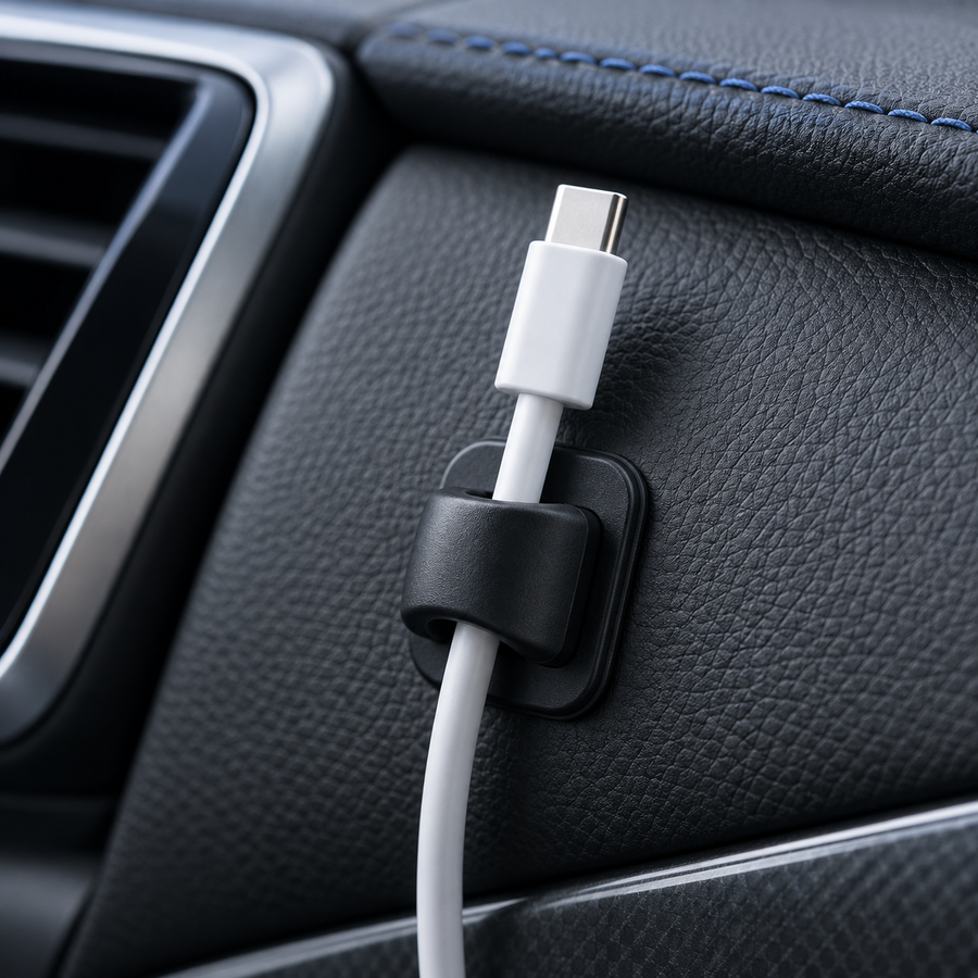 Low-Profile Cable Clip Set — detail