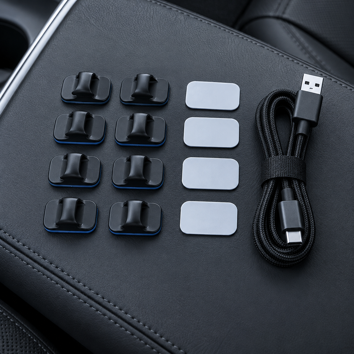 Low-Profile Cable Clip Set — overview