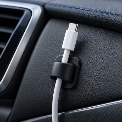 Low-Profile Cable Clip Set — detail